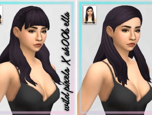 Aharris00brittney hair recolor dump #1 at Nessa Sims