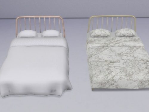 ALANA DOUBLE BED at Meinkatz Creations