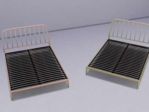 ALANA DOUBLE BED at Meinkatz Creations