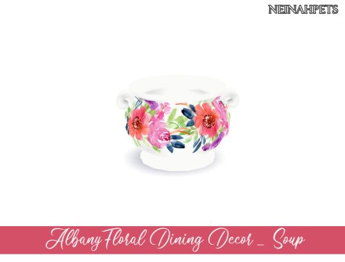 Albany Floral Dining Decor {Mesh Required}