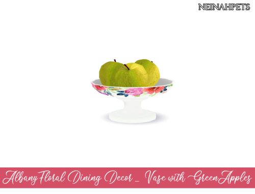 Albany Floral Dining Decor {Mesh Required}
