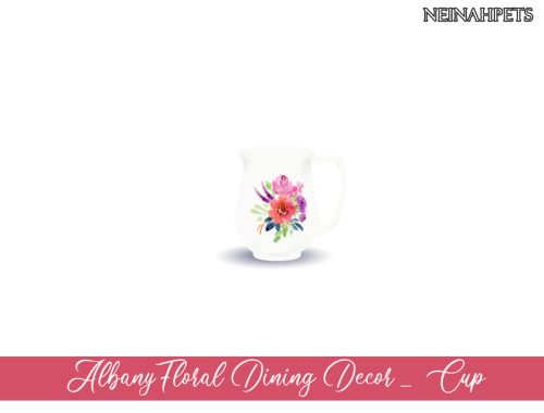 Albany Floral Dining Decor {Mesh Required}
