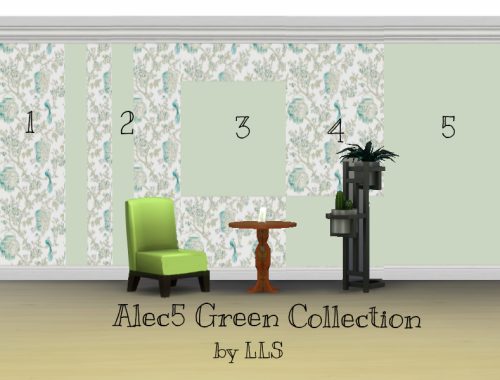 Alec5 Collection Green and Blue