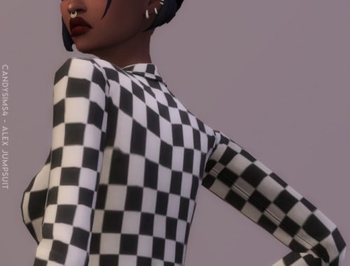 ALEX JUMPSUIT at Candy Sims 4