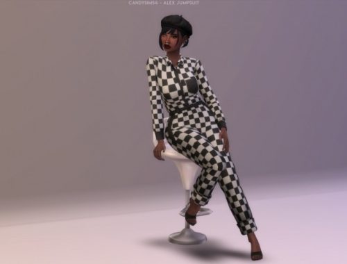 ALEX JUMPSUIT at Candy Sims 4