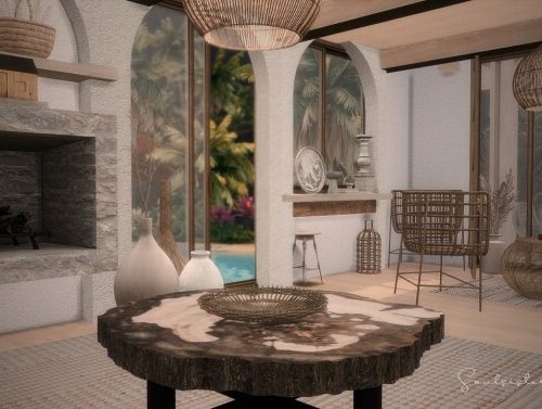 Alexia Greek/Bohemian Home at SoulSisterSims