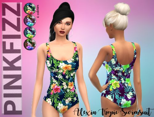 Alexia Tropical Swimsuit