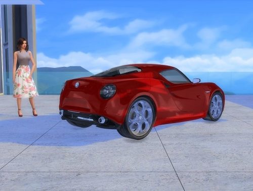Alfa Romeo 4C Concept at LorySims