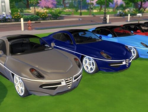 Alfa Romeo Disco Volante by LorySims at LorySims