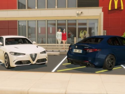 Alfa Romeo Giulia Quadrifoglio at LorySims