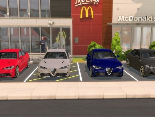 Alfa Romeo Giulia Quadrifoglio at LorySims