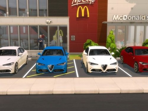 Alfa Romeo Giulia Quadrifoglio at LorySims