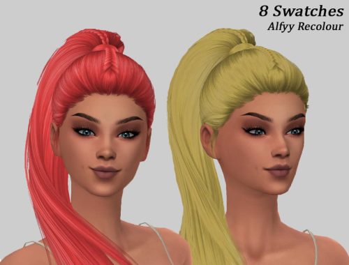 Alfyy Recolour NightCrawler's Lemon Drop Hair