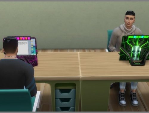Alien Computer by hippy70 at Mod The Sims