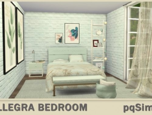 Allegra Bedroom at pqSims4