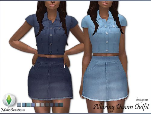 Alluring Denim Outfit