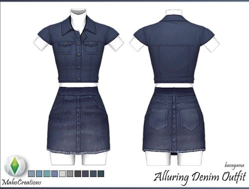 Alluring Denim Outfit