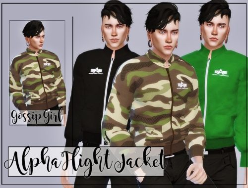 AlphaFlightJacket - GossipGirl