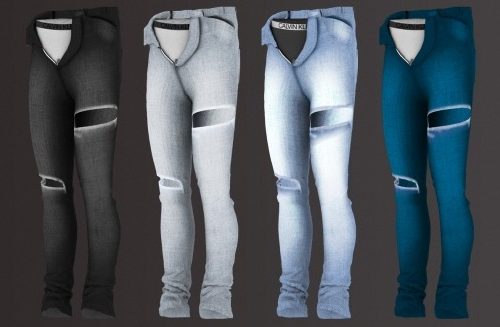 AM TALES PANTS by Thiago Mitchell at REDHEADSIMS