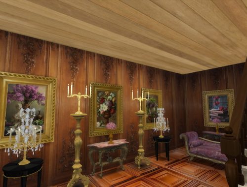 Amazing Golden Ornamented Ceilings Set V at Anna Quinn Stories