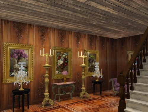 Amazing Golden Ornamented Ceilings Set V at Anna Quinn Stories