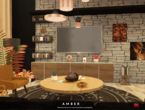 Amber - living room