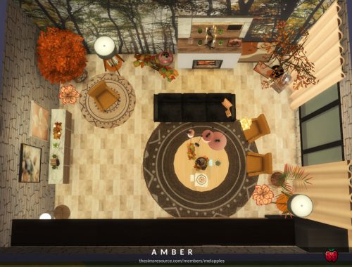 Amber - living room