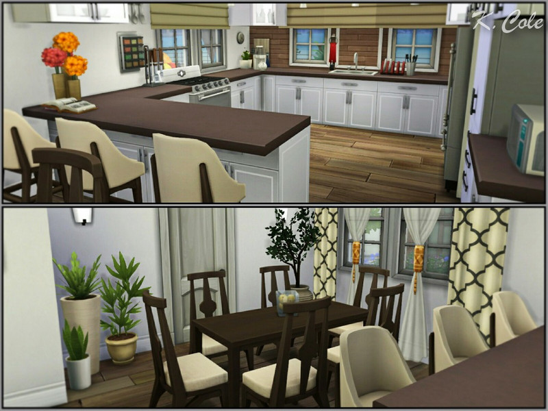 Amber Townhouse (No CC) - The Sims 4 Catalog