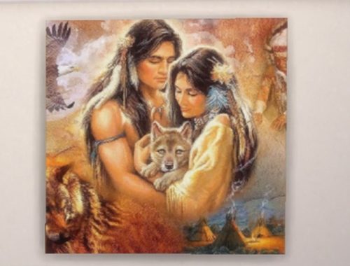 American Indian paintings at Trudie55