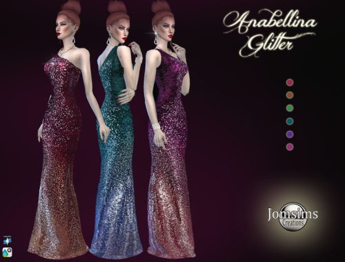 Anabellina glitter dress