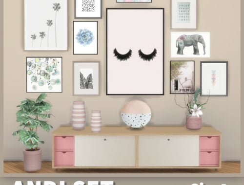 Andi Deco Set at pqSims4