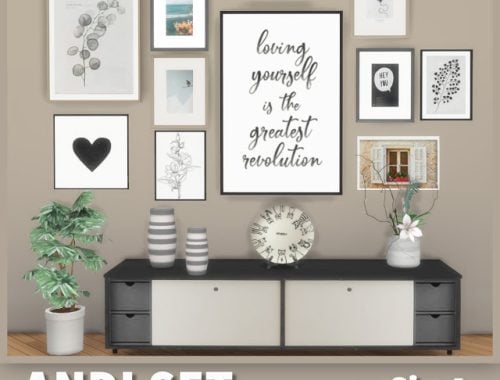 Andi Deco Set at pqSims4