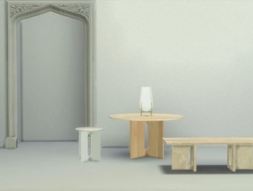 ANDROGYNE FURNITURE COLLECTION at Meinkatz Creations