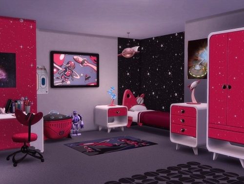 Andromeda Bedroom Set by simsi45 at Mod The Sims