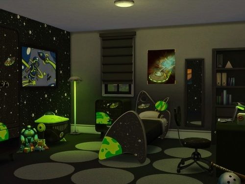 Andromeda Bedroom Set by simsi45 at Mod The Sims