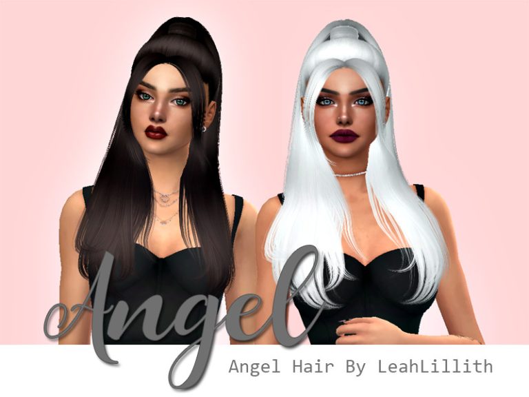 Angel - Angel Hair - Retexture LeahLillith - The Sims 4 Catalog