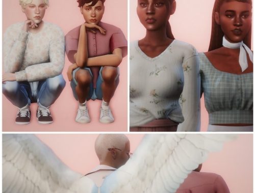 Angel recolor set pt. 1 at GhostBouquet