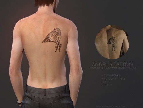 Angel's tattoo | Buffy the Vampire Slayer