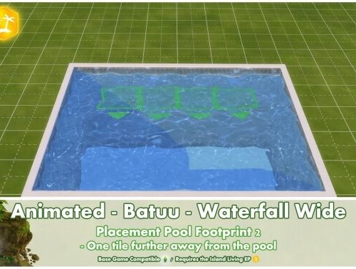 Animated Batuu Waterfall Wide by Bakie
