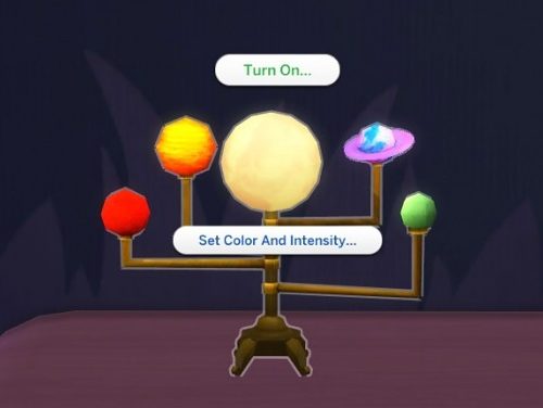 Animated Solar System Night Light and Deco by K9DB at Mod The Sims