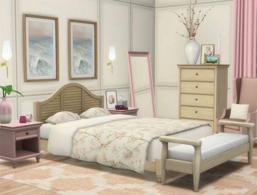 Annabel Bedroom Suite 7 new items at Simsational Designs