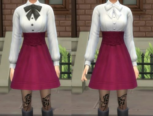 Annabelle Victorian Dress by therealmofsimblr at Mod The Sims