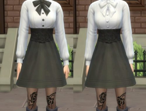 Annabelle Victorian Dress by therealmofsimblr at Mod The Sims