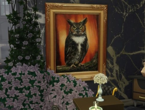 Another sample of Art – Owls at Anna Quinn Stories