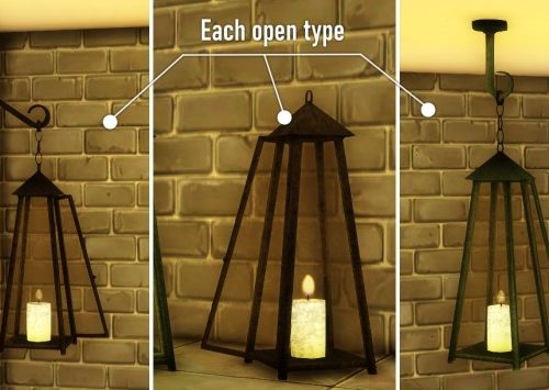 Antique Lantern Set at Haruinosato’s CC