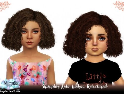 Anto Ainhoa Hair Retexture Child & Toddler Naturals + Unnaturals at Shimydim Sims