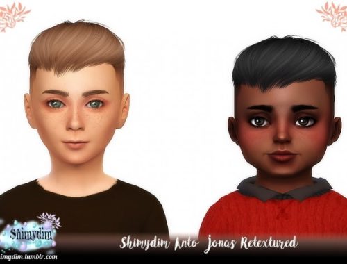 Anto Jonas Hair Retexture Child & Toddler Naturals + Unnaturals at Shimydim Sims