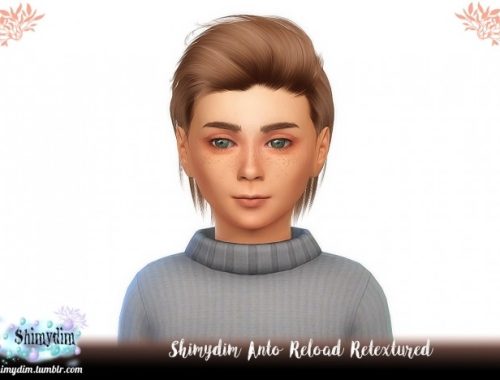 Anto Reload Hair Retexture Child Naturals + Unnaturals at Shimydim Sims