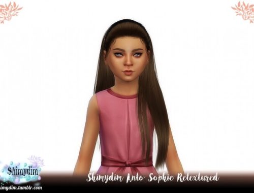 Anto Sophie Hair Retexture Ombre + Child Naturals + Unnaturals at Shimydim Sims
