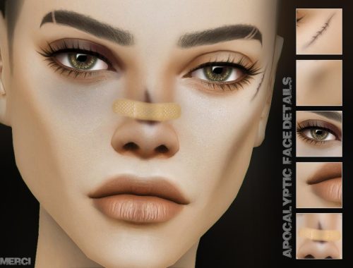 Apocalyptic Face Details